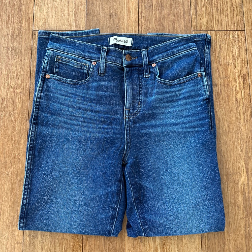 EUC LIKE NEW Madewell Stovepipe size 27p
